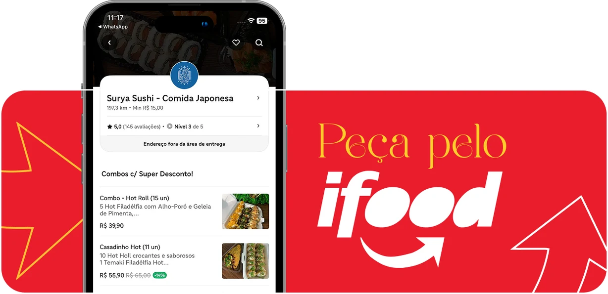 Peça pelo iFood